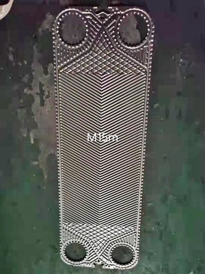 Stainless Steel M15M Heat Exchanger Plates Gasket Temperature Resistant Surface