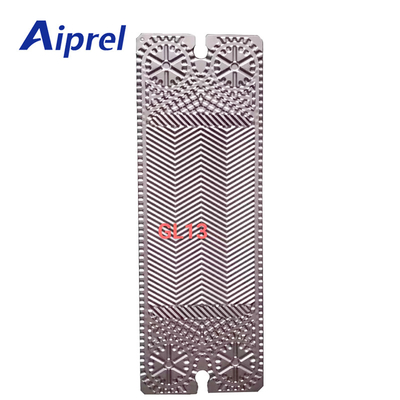 GL13 304 / 316 / Ti Heat Exchanger Plate Powder Coating Surface For Industrial