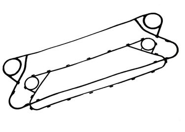 Tranter EPDM NBR  Gaskets ,  PHE Plate special free fluid design higher viscosity