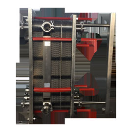 Compact Structure Gasketed Plate Heat Exchanger Sensitive Temperature Control