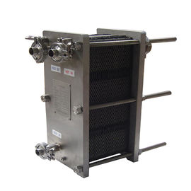 Gasketed Plate And Frame Heat Exchanger , Steam Plate Heat Exchanger 2.0 Mpa