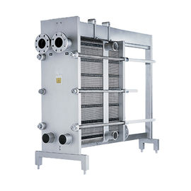 Gasketed Nickel Plate And Frame Heat Exchanger Low pressure lose In Falling Film