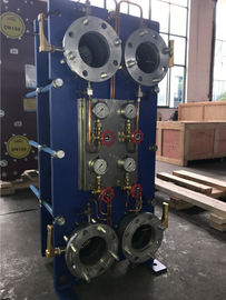 Titanium Gasketed Plate Heat Exchanger Stainless Steel  For Ship Lubricating Oil Cooling