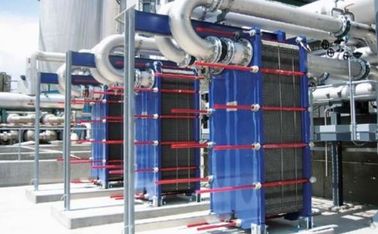 Nickel Thermal  Flat Plate Heat Exchanger easy maintenance for Food Industry