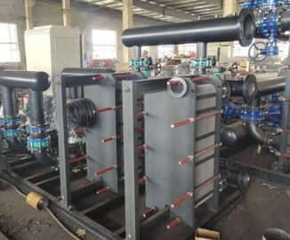 Carbon Steel Plate Type Cooler Long Service Life  Sensitive Temperature Control