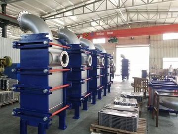 Heat Transfer Hot Water Plate Heat Exchanger Easy Deinstallation Energy Saving