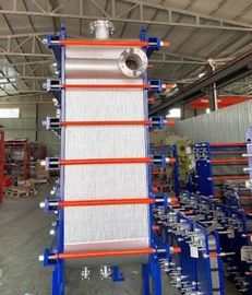 SS All Welded Plate Frame Heat Exchanger , Plate Shell Heat Exchanger