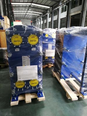 2.0Mpa HNBR Gasket HVAC Marine Plate Type Heat Exchanger