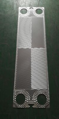 0.7mm  Titanium 2MPa GX42 Heat Exchanger Plates industrial application