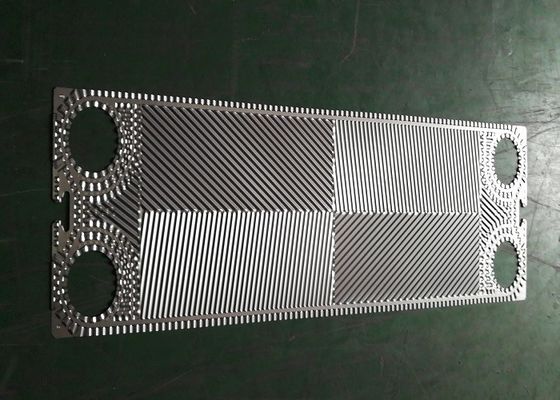 0.7mm  Titanium 2MPa GX42 Heat Exchanger Plates industrial application