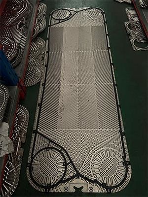 MX25M Phe Gasket With Four Hole 2.0Mpa High Thermal Efficiency