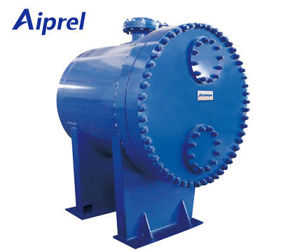High Heat Transfer Plate And Shell Heat Exchanger , Plate Coolers Heat Exchangers