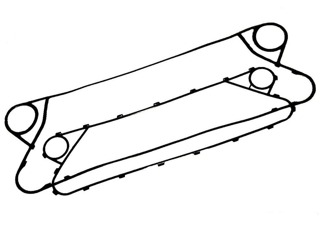 ISO9001 Funke FP04 Heat Exchanger Gaskets Purity Medium