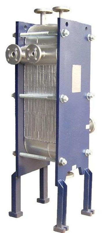 Evaporating Chemicals Stainless Steel Plate Heat Exchanger , Plate And Frame Exchanger