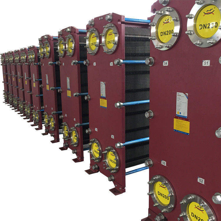 Energy Saving Industrial Plate Heat Exchanger , Plate Frame Heat Exchanger
