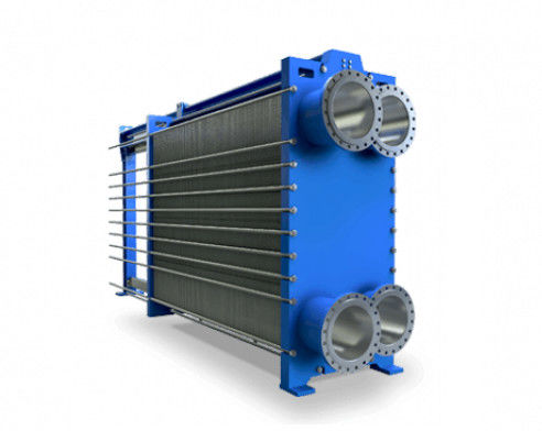 High Voltage  Steam Shell And Tube Heat Exchanger Falling Film Evaporator