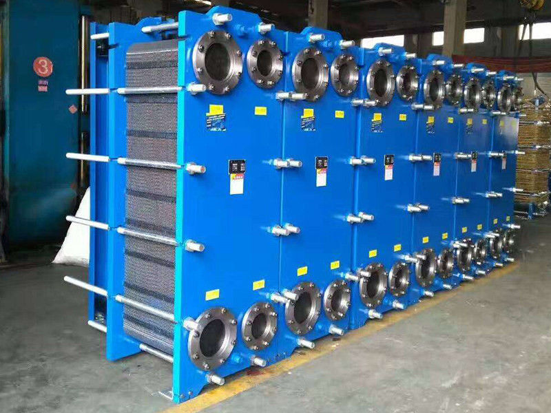 Multi Effect Titanium Plate Type Condenser , Plate And Frame Exchanger For Ethyl Alcohol