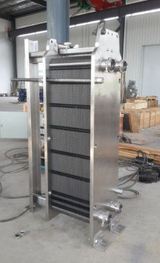 Industrial Stainless Steel Plate Heat Exchanger High Heat Transfer Coefficient