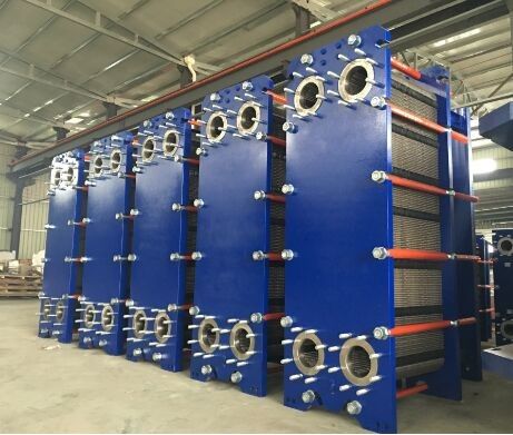 Chemical Process Electric Plate Heat Exchanger , Plate And Frame Heat Exchanger