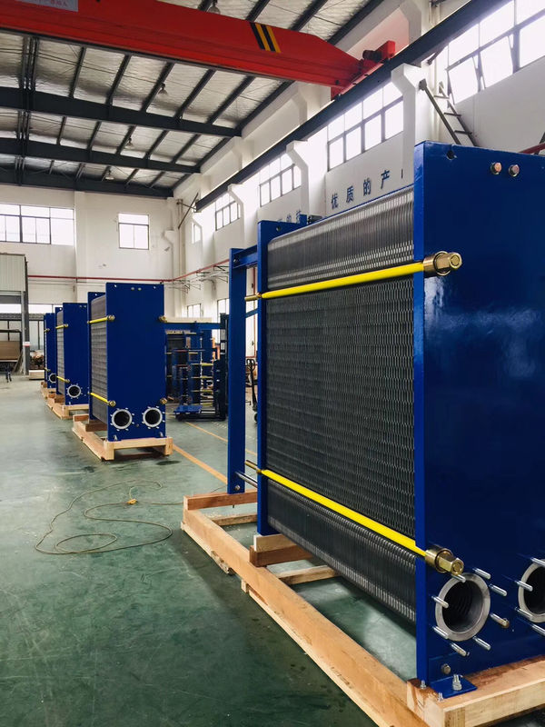 Titanium Stainless Steel Plate Heat Exchanger Sheet Mountable  Sensitive Temperature Control