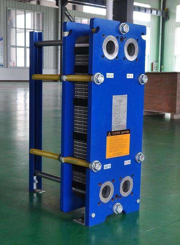 Commercial Plate Frame Heat Exchanger , Plate Type Cooler Juice Milk Concentration