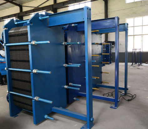 Thermal Conductivity Flat Plate Heat Exchanger , Gasketed Plate Heat Exchanger